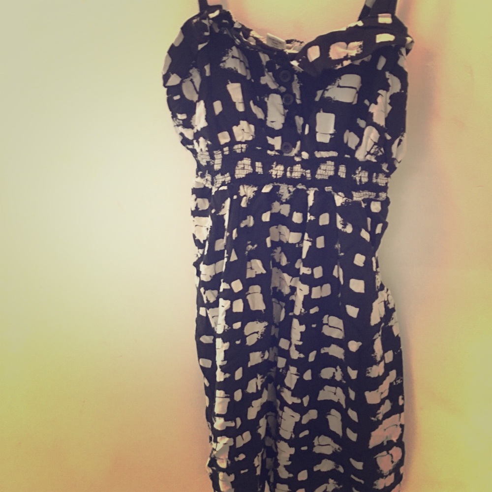 Junior’s adjustable strap dress